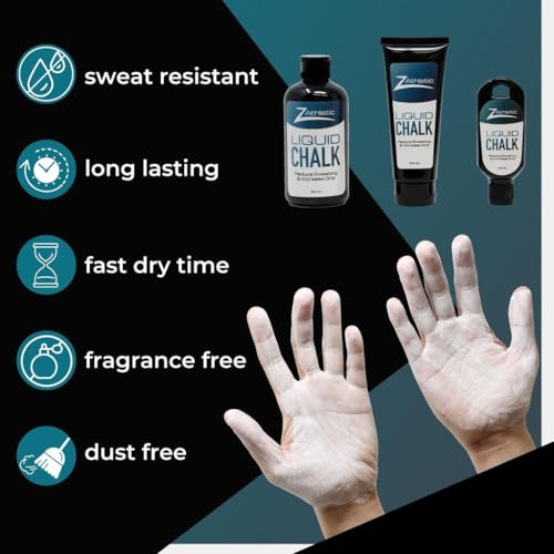 Image of Z Athletic Gym Chalk Ball for Rock Climbing, Gymnastics, and Weightlifting