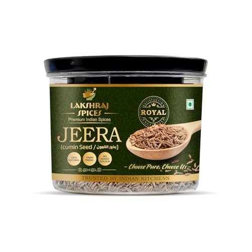 Image of LAKSHRAJ SPICES Quality for Cooking, Seasoning, and Spices (250 Gm, Cummin Seeds)