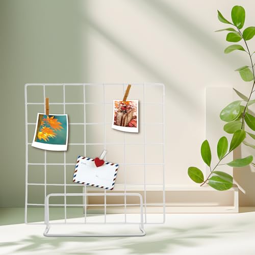 Estante de rejilla KICHOUSE para fotos en tu escritorio o salón 4