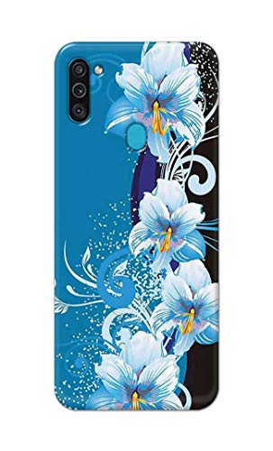 Image of PRINTFIDAA Beautiful Floral Design Printed Designer Hard Case for Samsung Galaxy M11 / Samsung A11, SM-M115F / DSN Back Cover -(e) RPM1006