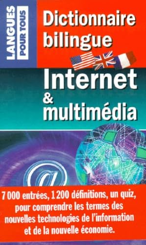 livre Dictionnaire bilingue Internet et multimedia