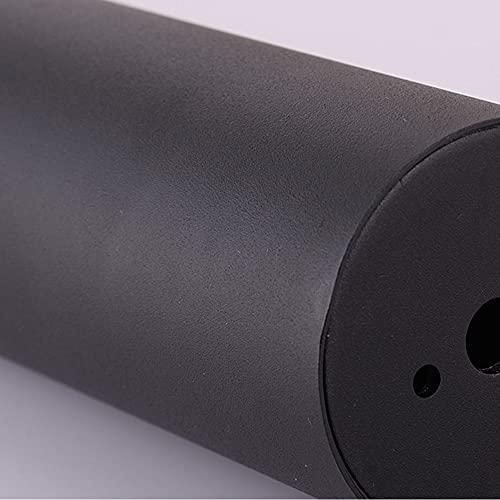 Lámpara colgante de aluminio estilo europeo con foco minimalista dorado y negro 6