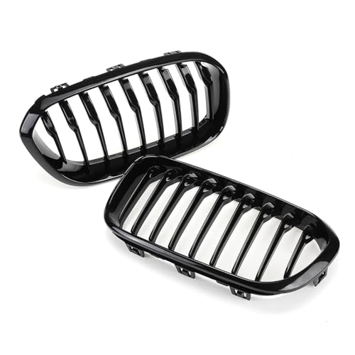 Grilles avant pour BMW F20 F21 Série 1 calandre de pare-chocs noir brillant