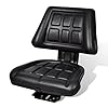 Anself Univeral Tractorstoel Sleeppersstoel Trekkerstoel met rugleuning