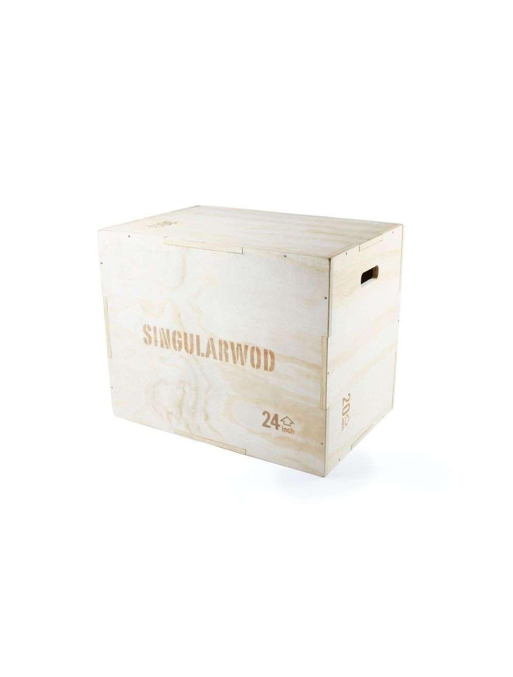 SINGULARWOD Cajón Pliométrico Eucalipto. Cajon Pliometrico. Steps Fitness Cajón de Salto Crossfit. Steppers Crossfit. Cajon de Salto. Plyo Box, Jump Box Cross Training. Cajon Crossfit