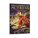 Millennium Actress Anime Poster Poster Decorative Painting Canvas Wall Art Living Room Posters Bedroom Painting 08x12inch(20x30cm)