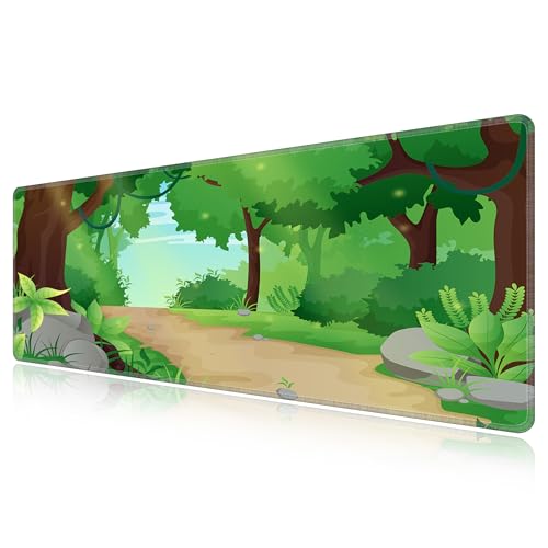 Tapis de souris gamer antidérapant résoud le manque de place grand sous main