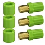 NaningLxh #KPSA-3PK Pack o 3 DIY-Hex Shear Shaft Coupler Roller Repair KPRA KPEX KPXX ETC Durable New Replacement Parts for KitchenAid
