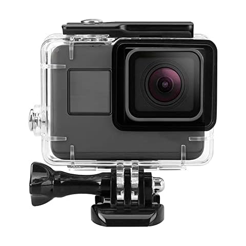 Waterproof Housing Case for GoPro Hero 5 6 7 Black, Protective Underwater Dive Shell with Bracket for Go Pro Hero5 6 Hero7 Black Action Camera Accessories Kit Cover