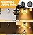 Porch Lights with Outlet, Outdoor Motion Sensor Lights, Dusk to Dawn Exterior Light Fixture, Anti-Rust Waterproof Outdoor Wall Light, Aluminum Outside Lights for House Patio Front Door Garage, Black