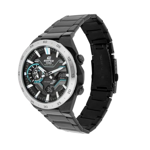 Casio Edifice ECB-2200DD-1ADF Black Analog-Digital Dial Black Stainless Steel Band Men's Watch Smartphone Link Tough Solar ED590 - Image 7