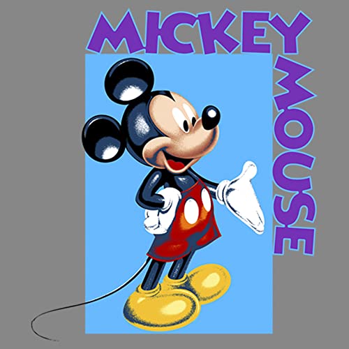 T-shirt garçon Mickey Disney performance gris anthracite XL