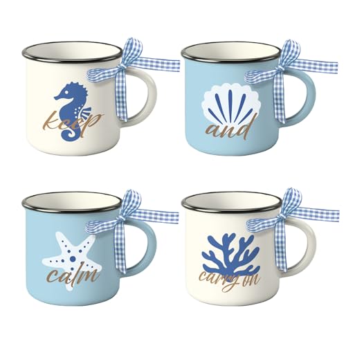 Coffee Mug Vs Cup: Deciding the Best Choice for Your Morning Brew 7 Mug Paayna Blue Beach Mini Coffee Mug Set of 4, Coastal ...
