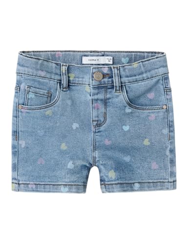 Shorts vaqueros NAME IT Salli Slim elásticos y cómodos para bebés de 3 años