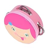 RIZGHWOY Universelles Schlaginstrument, 10,2 Cm (4 Zoll), Tamburin mit...