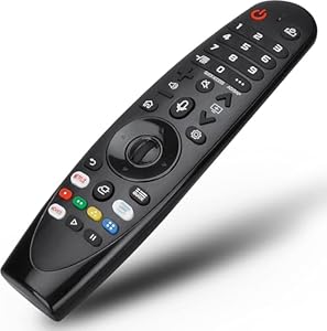 Kayserena Voice Magic Remote for LG UHD OLED QNED NanoCell 4K 8K Smart TV Magic Remote AKB75855501 AN-MR20GA AN-MR19BA AN-MR18BA Replacement, with Pointer Function