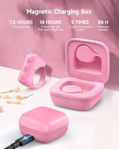 Tiktok Remote Control Ring Finger Scroller Remote Tiktok Bluetooth Scrolling Ring Page Turner,Compatible with iPhone,ipad,Android - Image 6