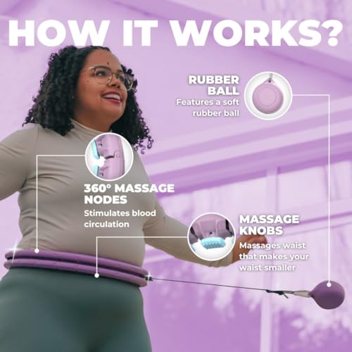 Swiss Activa+ S2 XXL PURPLE BLUE Xxl Smart Hula Hoop Adult thumb #4