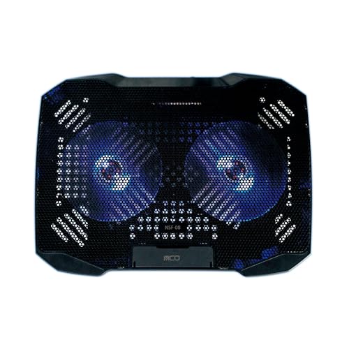 ナカバヤシ(Nakabayashi) MCO ノートPCクーラー コンパクトサイズ 2WAY 2FAN ブラック Z0358 の商品画像 8