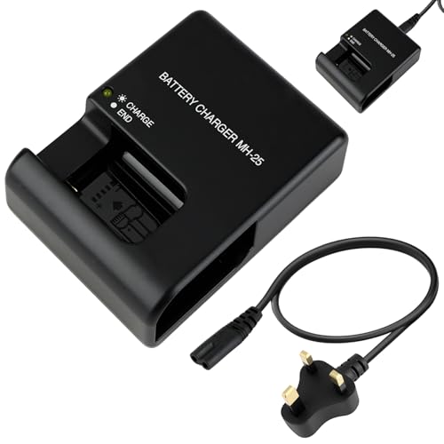 MH-25 Cameras Charger for Nikon, Camera Battery Charger for EN-EL15 EN-EL15a EN-EL15b, Compatible with D500 D600 D780 D850 D750 D7000 D7100 D7200 D7500 D810