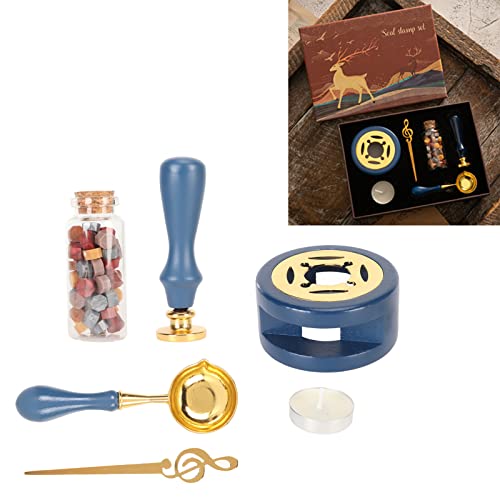 Kit de tampons à cacheter de cire, le coffret cadeau rétro idéal pour passionnés - 2