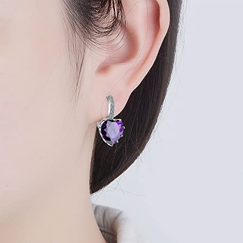 Boucles d'oreilles amour en zircon le cadeau d'anniversaire parfait - 3