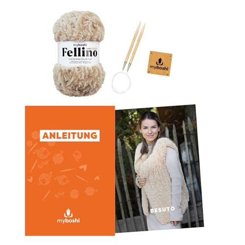 Myboshi Strickset Weste Besuto Anfänger-Set