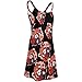 Zoo Red Panda Lover Women's Slip Dress Casual Swing Tank Dress Beach Sundress T Shirt Short Dresses M