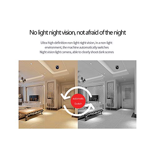 Andoer Câmera A9 Câmera WIFI remota Grande angular Home Security Câmera de visão noturna 1080P Câmer