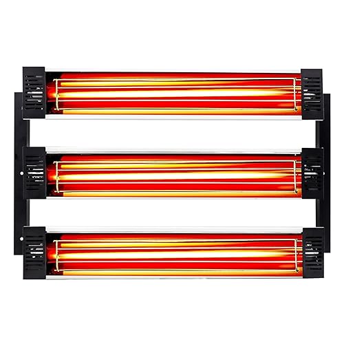 Lumière chauffante à infrarouge 3000W à ondes courtes pour cuisson de vernis - 8