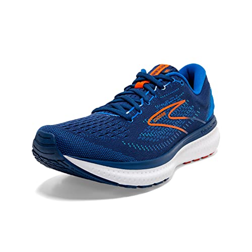 Brooks Herren Glycerin 19 Laufschuh, Navy Blue Orange, 42.5 EU