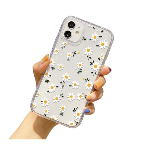 Coque de téléphone florale pour iPhone 14, style champêtre chic