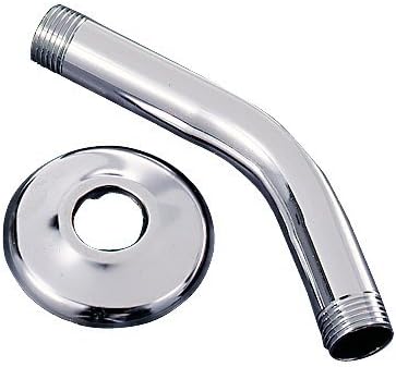Chrome Plated Finish Shower Arm with Flange 7657