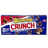 CRUNCH Buncha CRUNCH, Bulk 12 Pack, Milk Chocolate and Crisped Rice, Movie Theater Candy Box, 3.2 oz Each