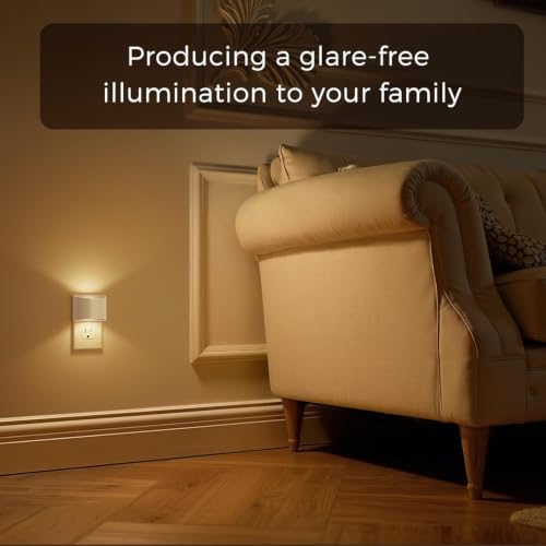 Image of L LOHAS LED Night Lights Plug into Wall with 3CCT Adjustable, 1W Nightlight