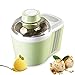 Hefacy Fabricante de helados automático,Máquina de helado de color 600ml,Máquina de sorbete de yogur congelado para el hogar y la cocina