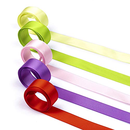 Image of Booyckiy 3 /4 inch Wide Satin Ribbon Shoelaces Flat Colorful Shoe Laces for Women Girls