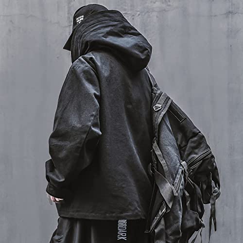 Image of Niepce Inc Japanese Streetwear Zip Up Windbreaker Jackets for Men