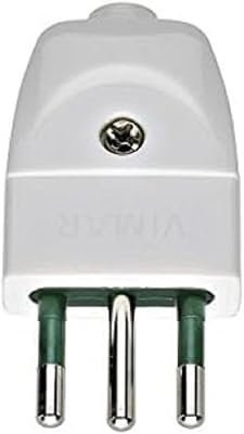 💎 74% MEGA DEAL! Vimar 00201.B Spina 2P+T 10A S11 Assiale, Bianco