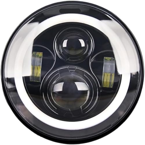 Feux de jour à angle ambre 50W pour phares Lada Niva 4x4 Offroad 7 pouces luoliang