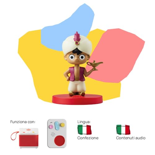Faba Personaggio Sonoro Aladino - Storie Sonore - Giocattolo, Contenuti Educativi, Versione Italiana, Bambini 4+ Anni - 4