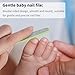Yeeeasy Baby Nail Clippers Kit Baby Grooming Set with Nail Clippers, Scissors, Nail File & Tweezers Baby Care Kit Fingernail Cutter for Baby,Newborn,Infant,Toddler,Kid(Green)