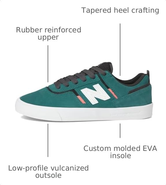 Image of New Balance Unisex Adult Numeric 306 V1 Skateboarding Shoes