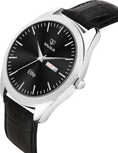 Image of Walrus INC Series Men's Analog Watch - Vegan Leather Strap, Stylish & Modern Style | Perfect for Formal and Casual Wear