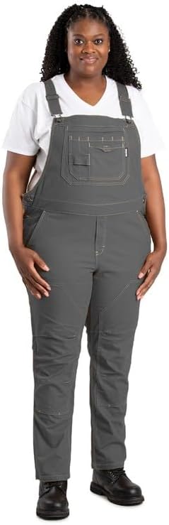 Berne Womens Unlined Stretch Duck Bib Overall