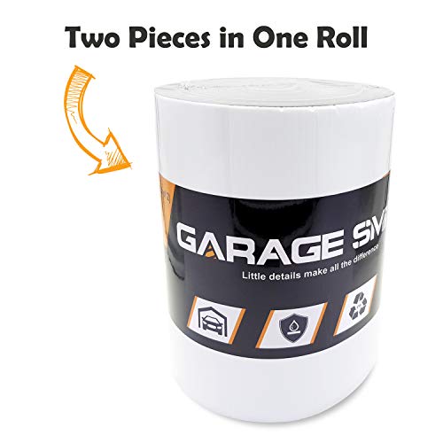 AMPULLA GWP01S Thick Waterproof Garage Wall Protector, Designed in Germany - 2 Pieces in One Roll (1/6" Thickness)