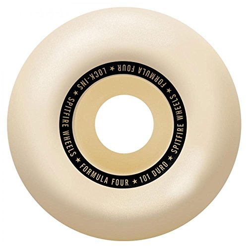 Spitfire Formula Four Lock-Ins Skateboard Wheels 53Mm / 101A (Set Of 4) #TOP1