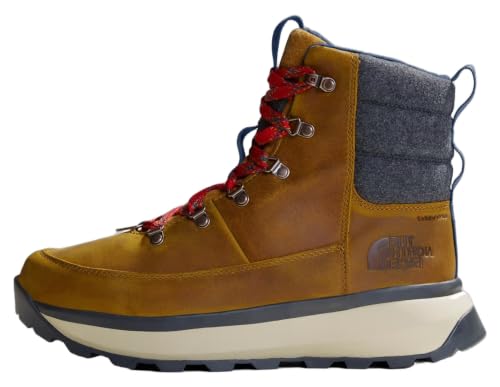 Image of THE NORTH FACE Men's Bergen Leather Waterproof Hiking Boot | Insulated Snow Boot With 4.5mm Lugs