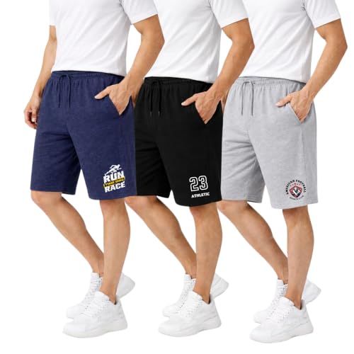 Image of KART BLACK Plus Size Men's Shorts with Pocket|Casual Knit Shorts|Printed Shorts|Over Sized Shorts|(S,M,L,XL,XXL,3XL,4XL,5XL) Combo Pack of 2