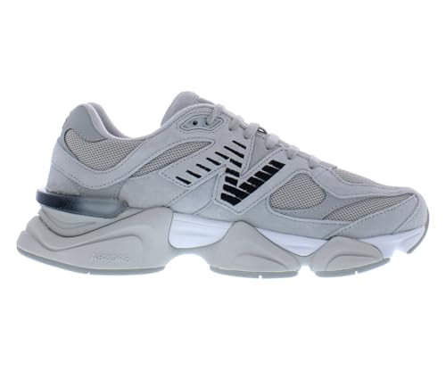 Image of New Balance 9060 Unisex Shoes Size 12, Color: Grey /Grey